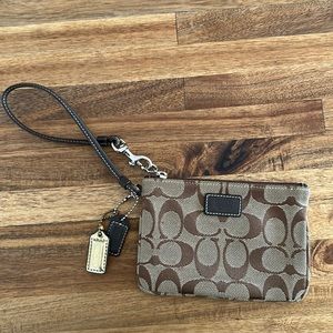 Coach wristlet.